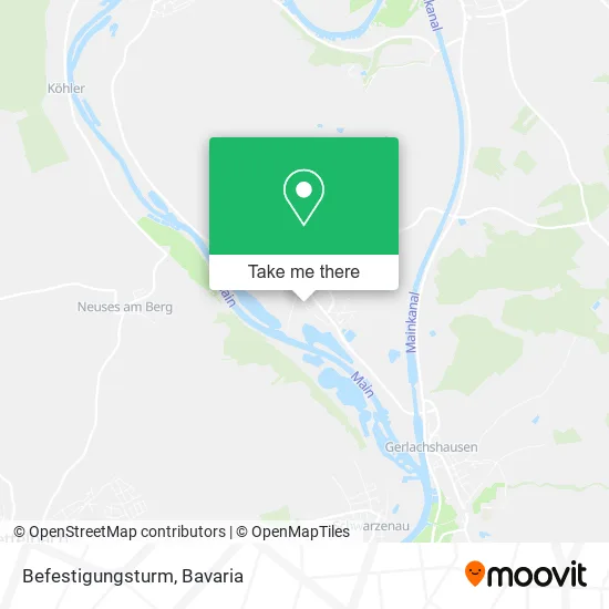 Карта Befestigungsturm