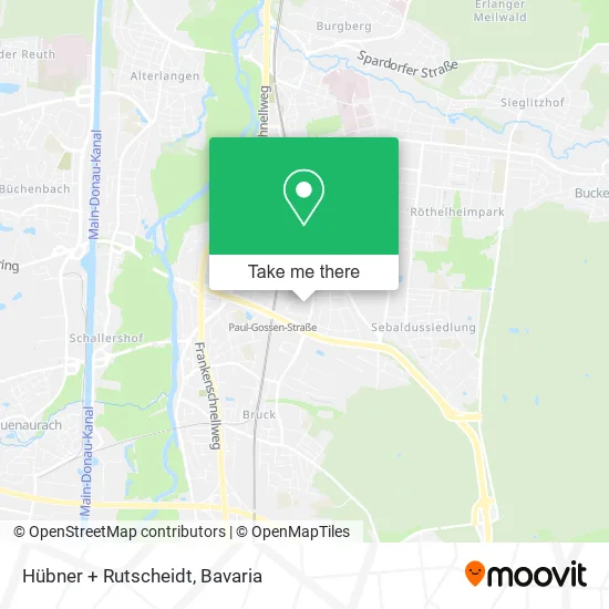 Карта Hübner + Rutscheidt