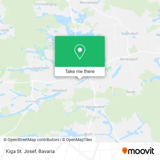 Карта Kiga St. Josef