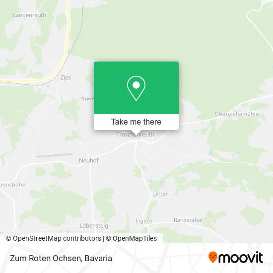 Карта Zum Roten Ochsen
