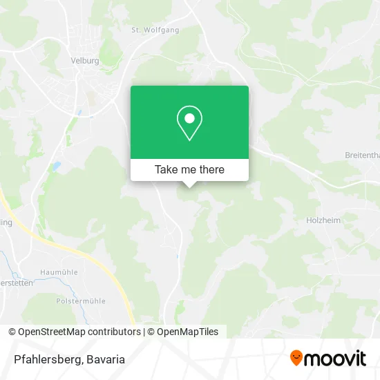 Карта Pfahlersberg
