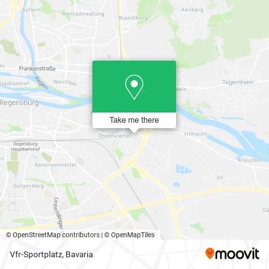 Карта Vfr-Sportplatz