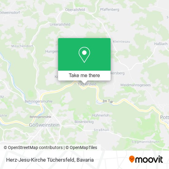 Herz-Jesu-Kirche Tüchersfeld map