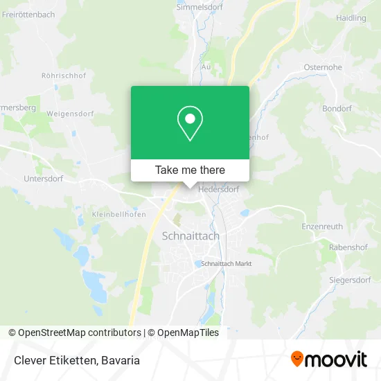 Карта Clever Etiketten