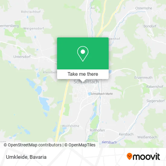 Карта Umkleide