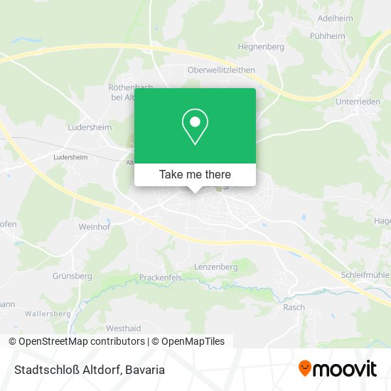 Stadtschloß Altdorf map