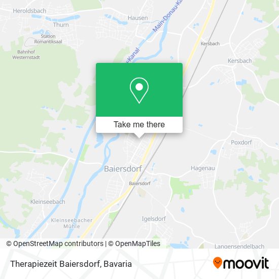 Карта Therapiezeit Baiersdorf