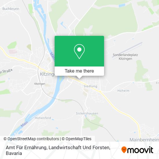 Amt Für Ernährung, Landwirtschaft Und Forsten map