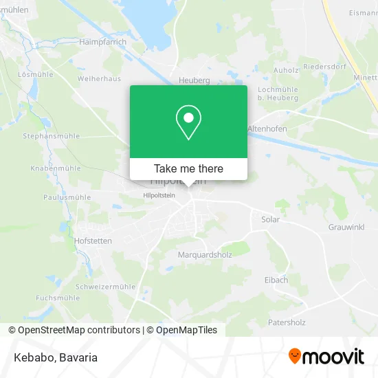 Карта Kebabo