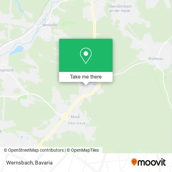 Карта Wernsbach