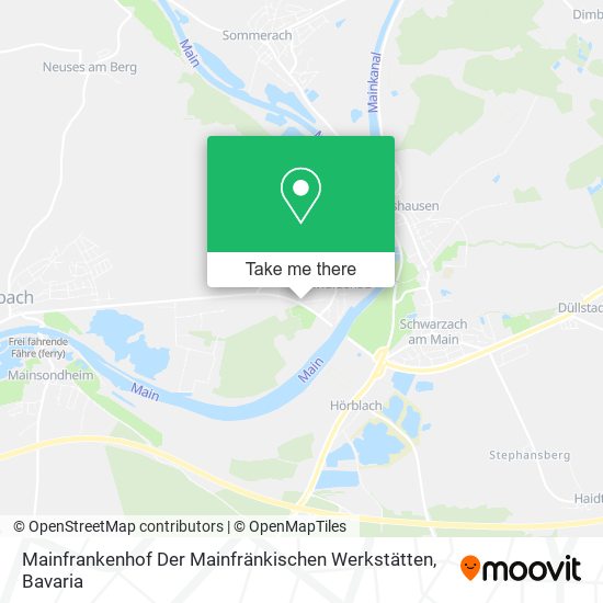 Mainfrankenhof Der Mainfränkischen Werkstätten map
