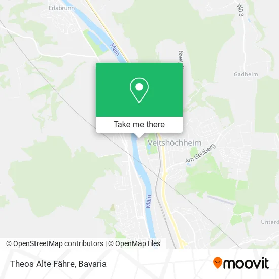 Карта Theos Alte Fähre