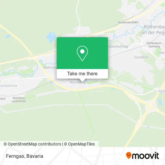 Ferngas map