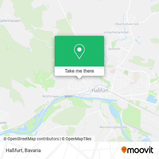Haßfurt map