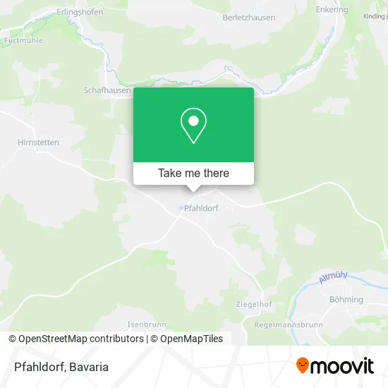 Карта Pfahldorf