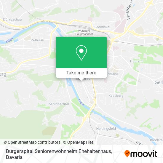 Bürgerspital Seniorenwohnheim Ehehaltenhaus map