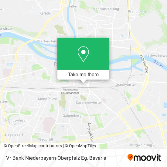 Карта Vr Bank Niederbayern-Oberpfalz Eg