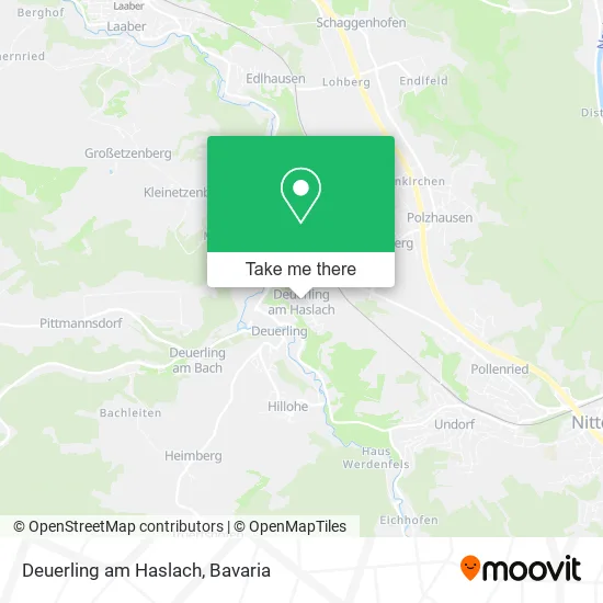 Карта Deuerling am Haslach