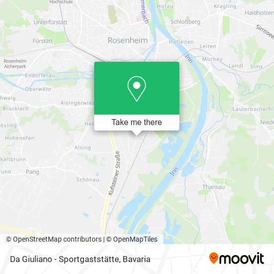 Карта Da Giuliano - Sportgaststätte