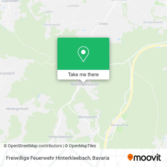 Freiwillige Feuerwehr Hinterkleebach map