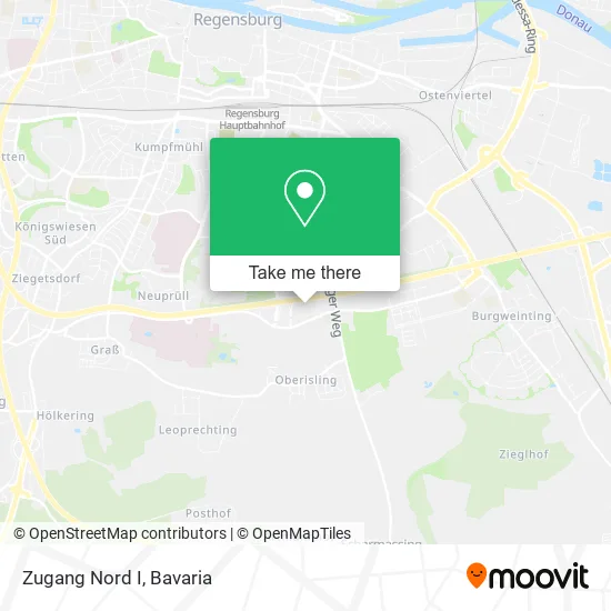 Карта Zugang Nord I