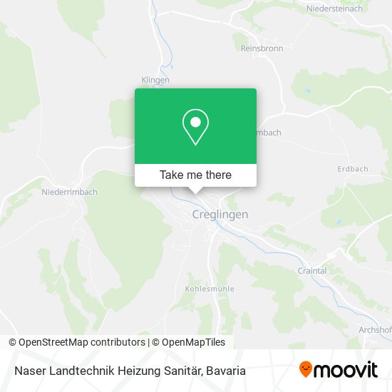 Naser Landtechnik Heizung Sanitär map