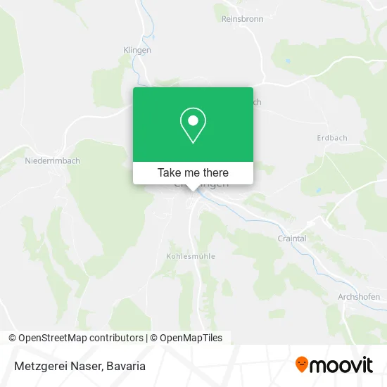 Карта Metzgerei Naser