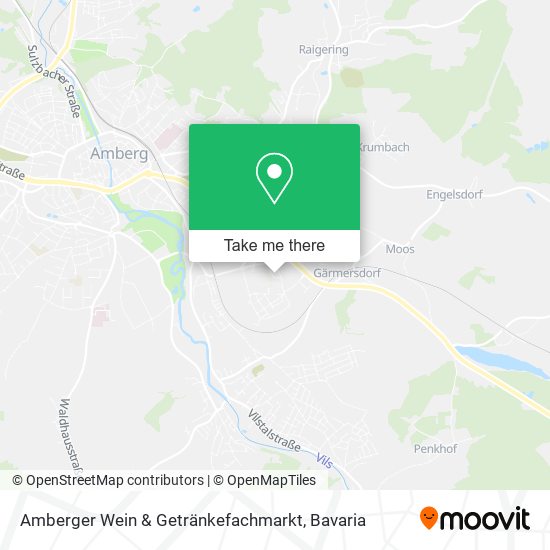 Amberger Wein & Getränkefachmarkt map