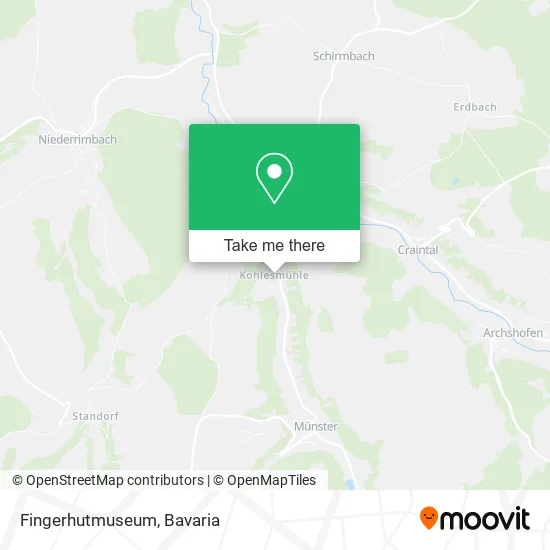 Карта Fingerhutmuseum