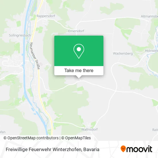 Карта Freiwillige Feuerwehr Winterzhofen