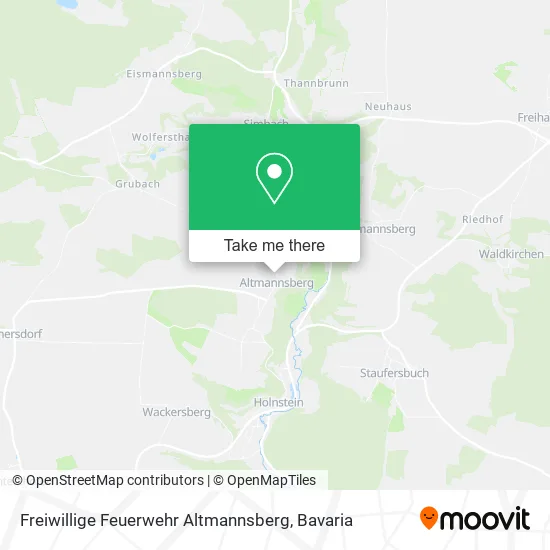 Карта Freiwillige Feuerwehr Altmannsberg