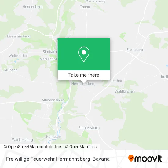 Карта Freiwillige Feuerwehr Hermannsberg