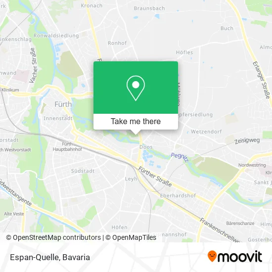 Карта Espan-Quelle