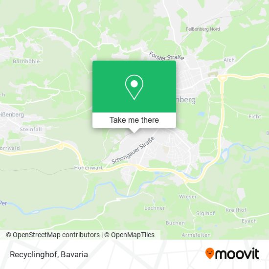 Recyclinghof map