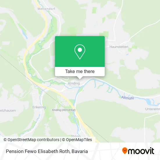 Карта Pension Fewo Elisabeth Roth