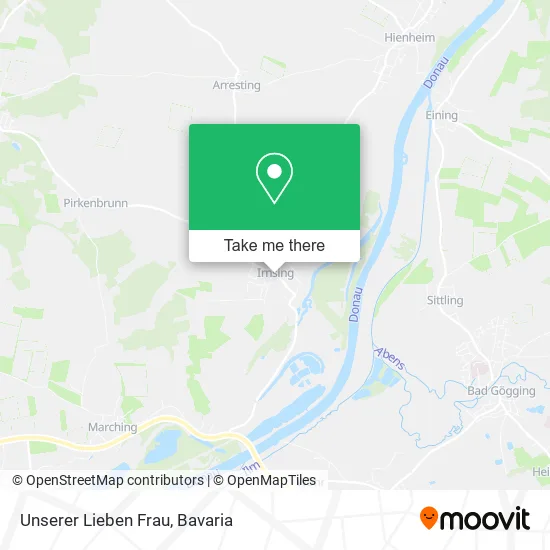 Карта Unserer Lieben Frau