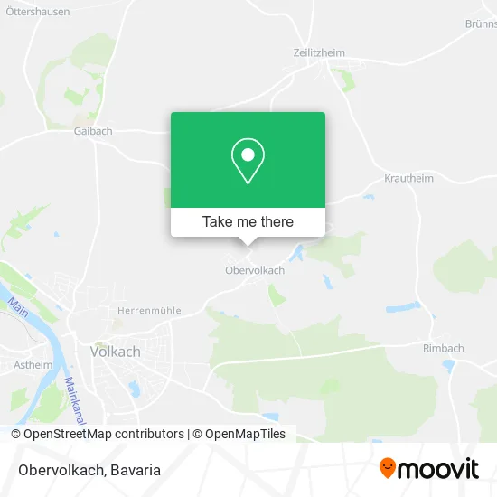 Карта Obervolkach