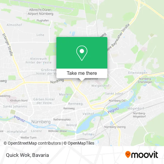 Карта Quick Wok
