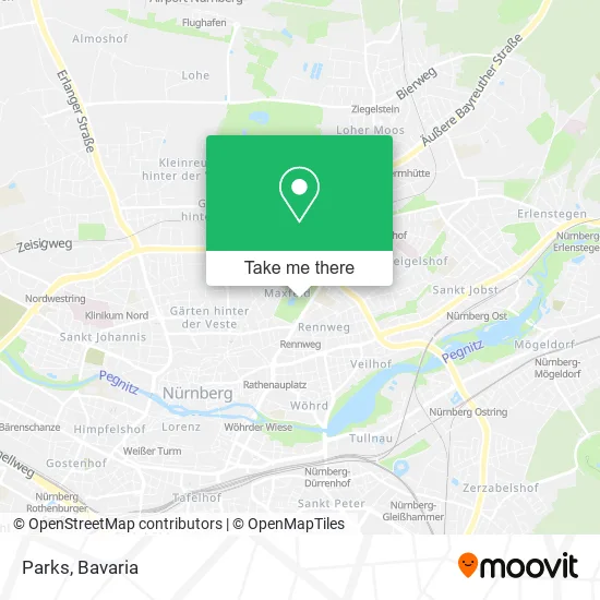 Карта Parks