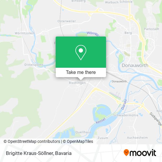 Brigitte Kraus-Söllner map