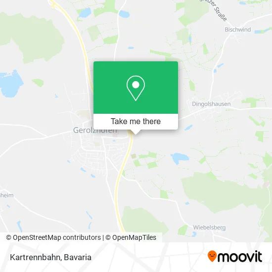 Карта Kartrennbahn