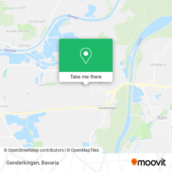 Карта Genderkingen