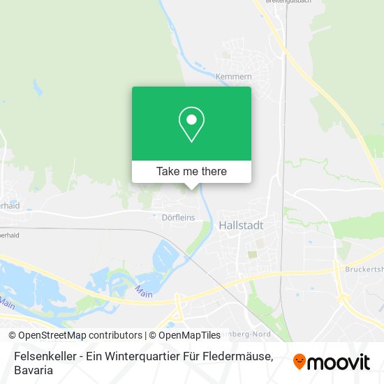 Felsenkeller - Ein Winterquartier Für Fledermäuse map