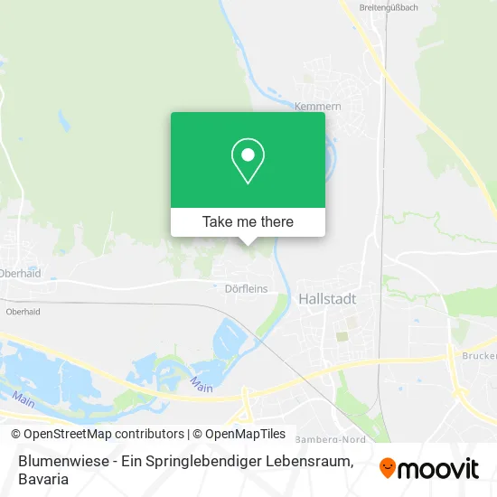 Карта Blumenwiese - Ein Springlebendiger Lebensraum