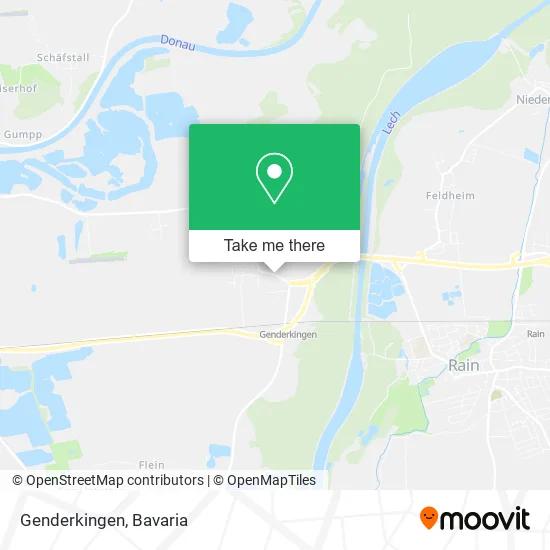 Карта Genderkingen
