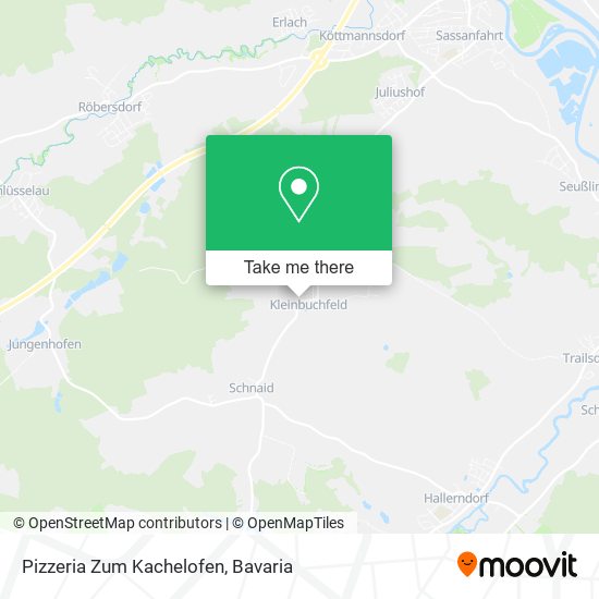 Карта Pizzeria Zum Kachelofen