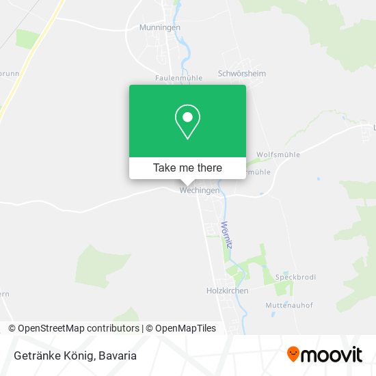 Getränke König map