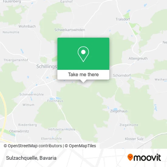 Карта Sulzachquelle