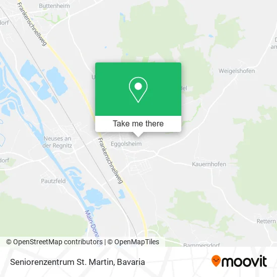 Карта Seniorenzentrum St. Martin