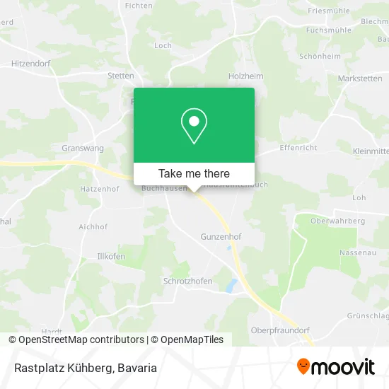Карта Rastplatz Kühberg